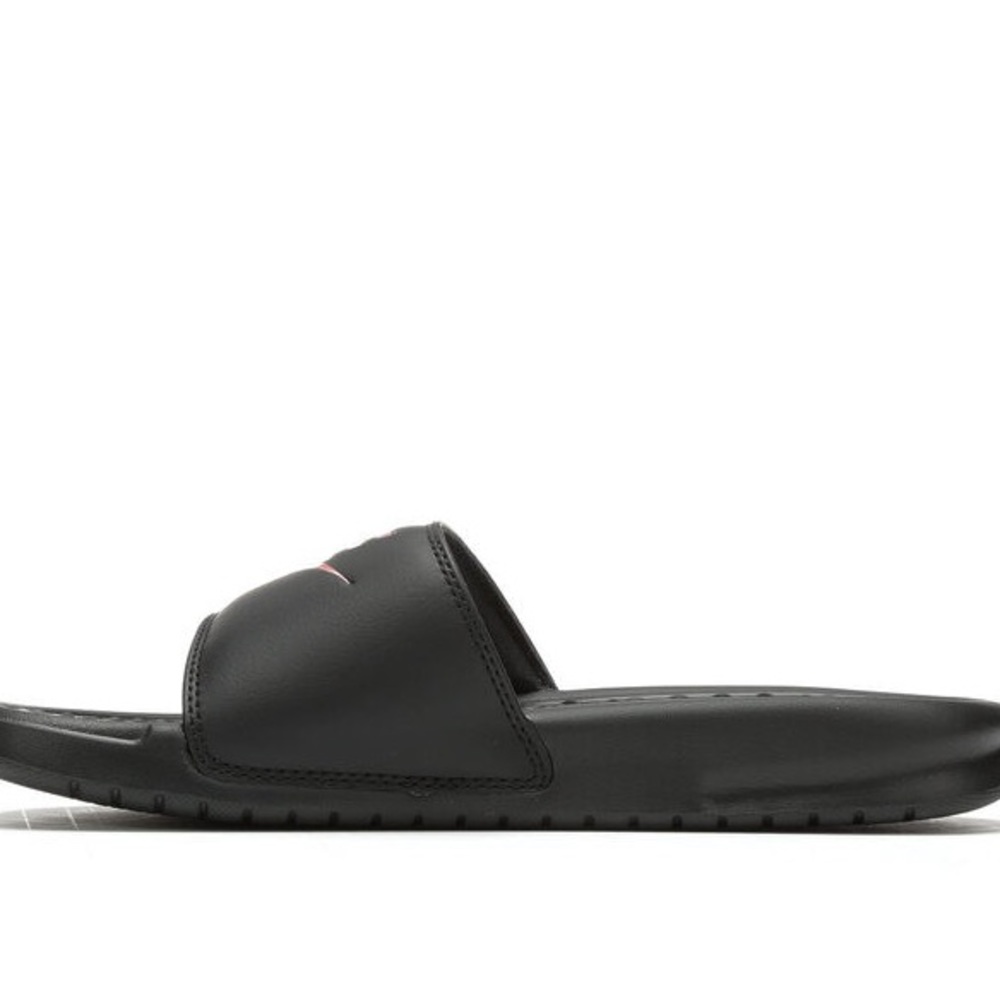 Nike Benassi JDI Sport Slides Black and Rose Gold Size 8 - Picture 5 of 6